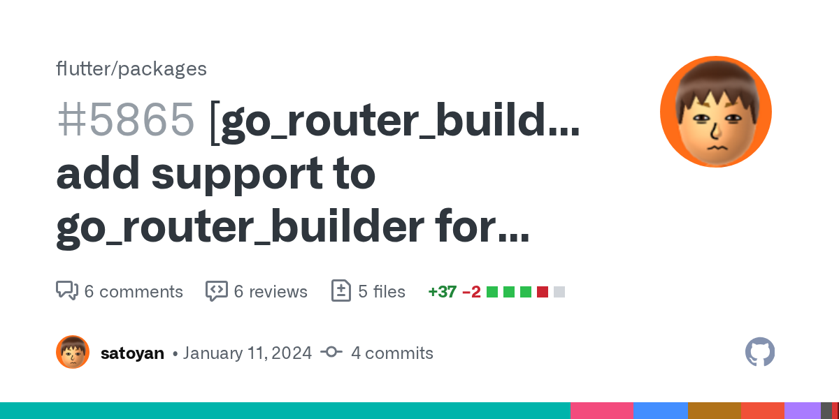 go_router_builder pull request image